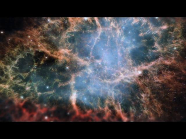 4K | Сквозь вселенную - Крабовидная туманность/The Crab Nebula