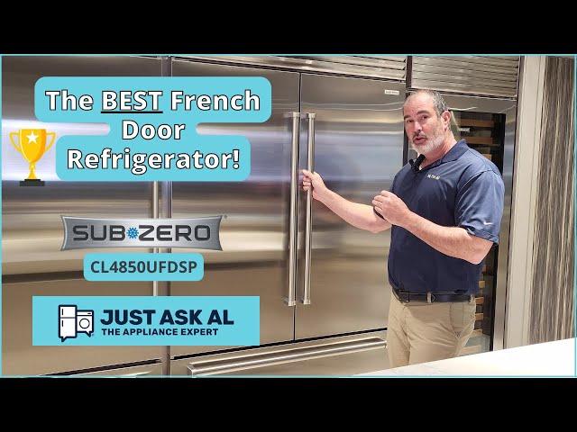 Sub Zero French Door Refrigerator CL4850UFDSP Review: The best of the best! Just Ask Al