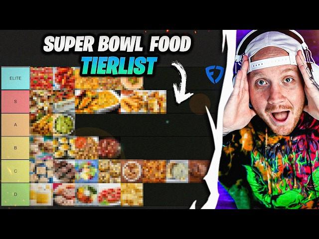 TIMTHETATMAN SUPER BOWL FOOD TIERLIST