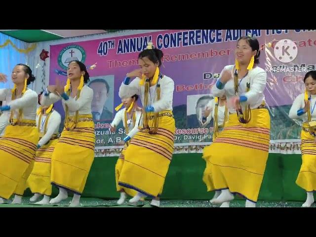 Isor ke ko kidare || adi Christian dance || #@ Yingkiong Baptist Church - Youth perform