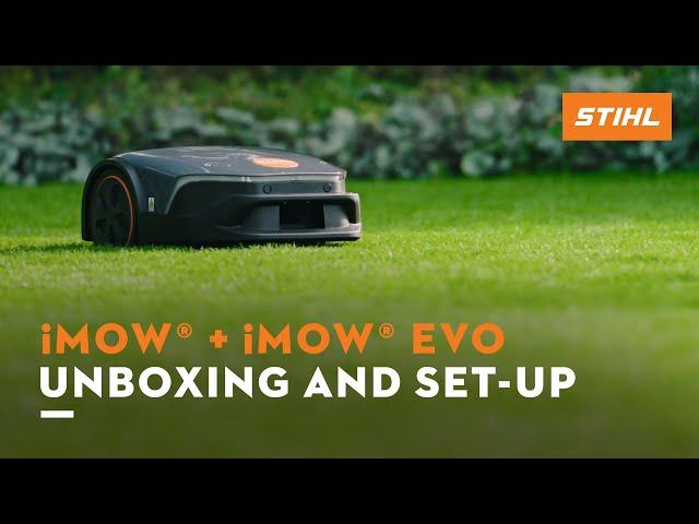 STIHL iMOW® robotic lawn mower I Unboxing and set-up