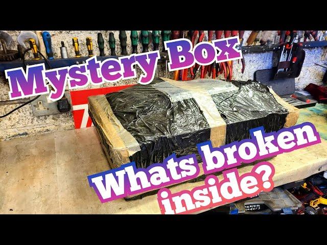 Repairing a Mystery box of broken tools, let's look inside and see what can be fixed.