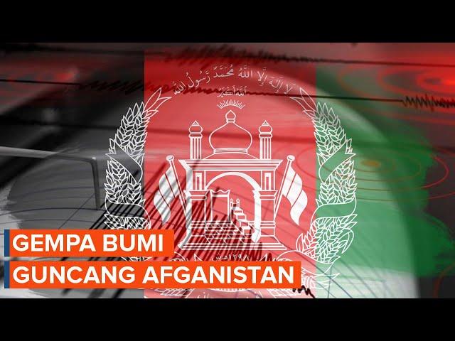 Gempa Magnitudo 6,1 Guncang Afghanistan