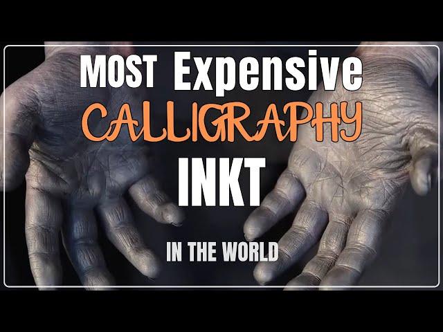 The Most Expensive Japanese Calligraphy Inkt