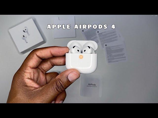 Apple Airpods 4 With Active Noise Cancellation, Unboxing!