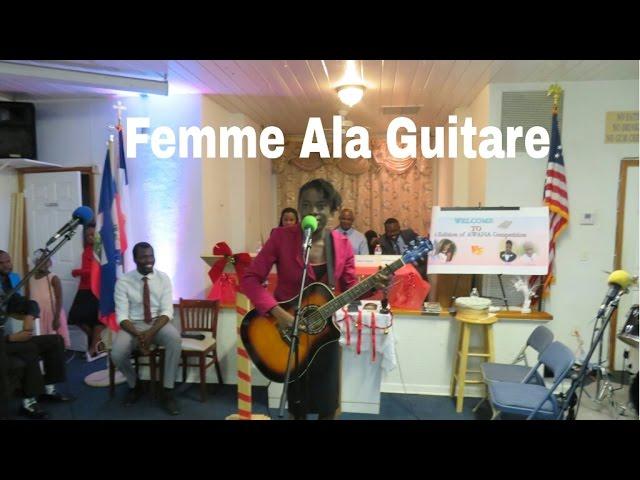 Femme A la Guitare Preformace live at Youth concert of unitd church of the nazarene