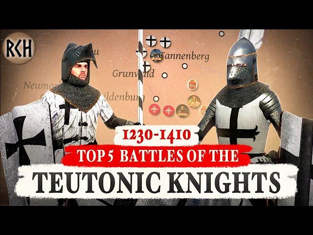 Top 5 Battles of the Teutonic Knights, 1230-1410 - DOCUMENTARY