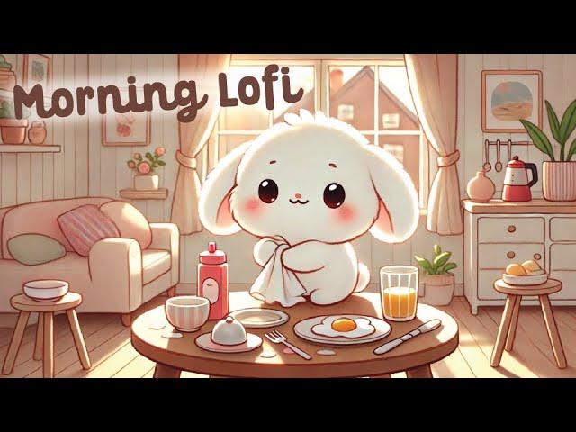 Morning Lofi ️ 1 Hour Cafe Song  Stream Cafe  cute & relaxing music  Make Your Day Better