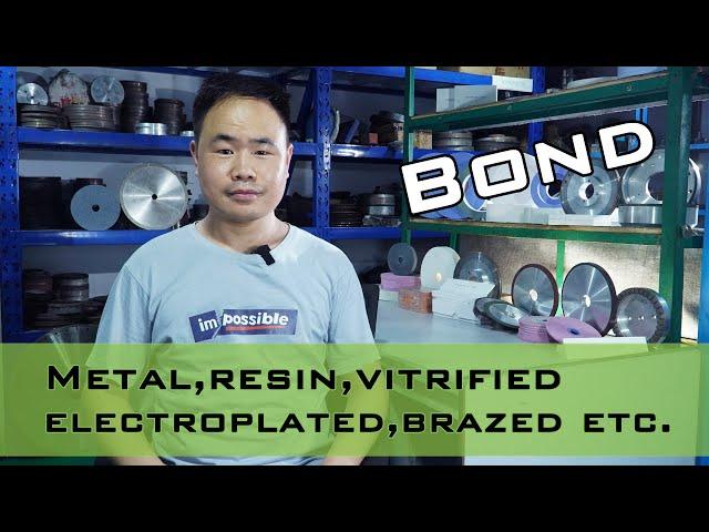 Bond, the second material affects abrasive grinding wheel - forturetools