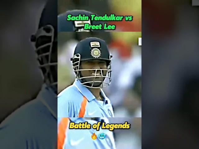 Sachin vs Breet Lee  #shorts #viral