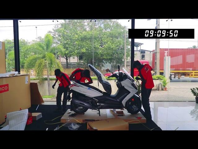 KYMCO DOWNTOWN Unboxing