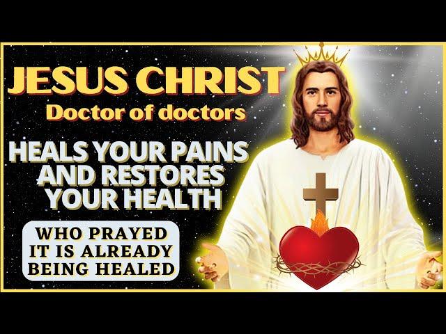 PRAYER FOR MIRACLE HEALING, TODAY JESUS ​​WILL BRING HEALING TO YOU, HAVE FAITH IN THE MIRACLE