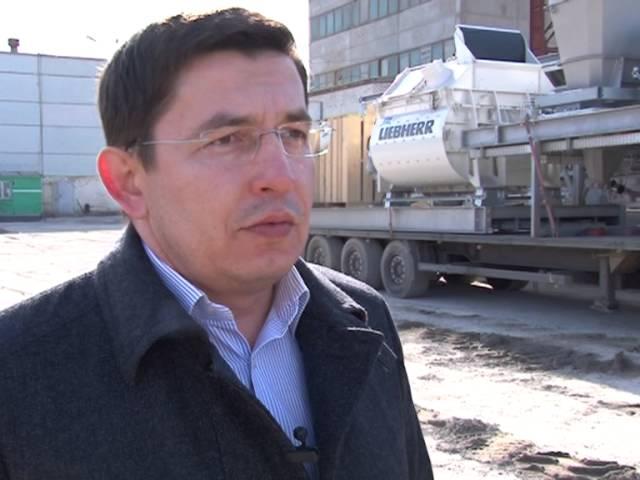 Растворо-бетонный узел Liebherr завода ПСК "Жилстрой"