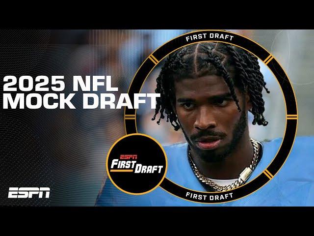 2025 NFL MOCK DRAFT Mel Kiper, Field Yates select Top 10! | First Draft