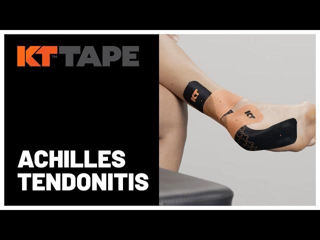 KT Tape: Achilles Tendonitis Taping | Achilles Tendon Pain Relief & Support