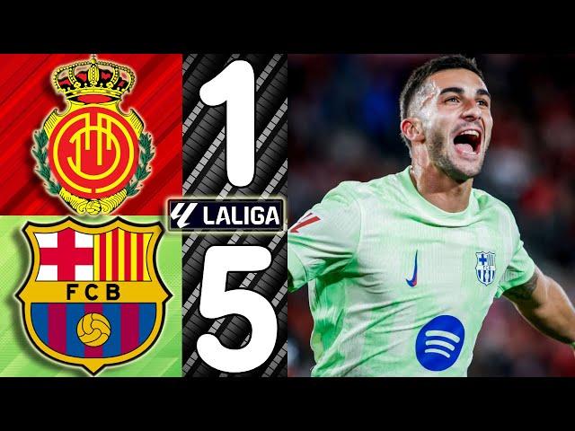  Real Mallorca vs. Barcelona [1-5] - Match Review (La Liga 2024/2025)