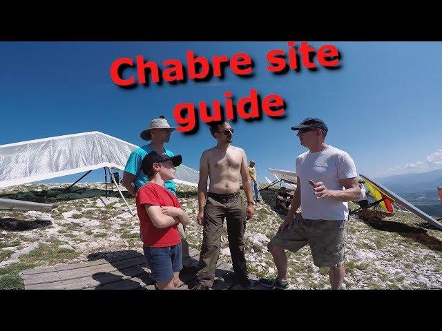 Hanggliding at Laragne - site guide for the Chabre