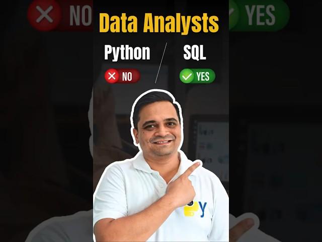 Should I Learn Python or SQL? #python #sql #code #analysts