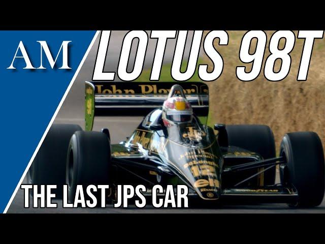 THE LAST BLACK AND GOLD LOTUS! The Story of the Lotus 98T (1986)