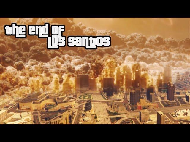 GTA - V: The end of los santos -  nuclear bomb [Rockstar editor movie]