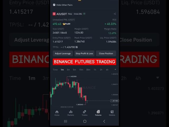 $500 Profit in 10 min Trading in Binance Futures #cryptotrading #tradingsignals