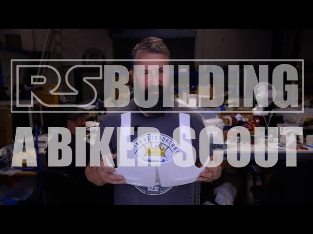 Biker Scout Armour Build - The Chest Piece - Episode One - RS Prop Masters