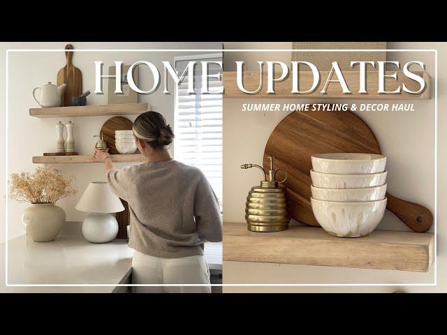 SUMMER HOME UPDATES & HOMESENSE HAUL| Katie Peake