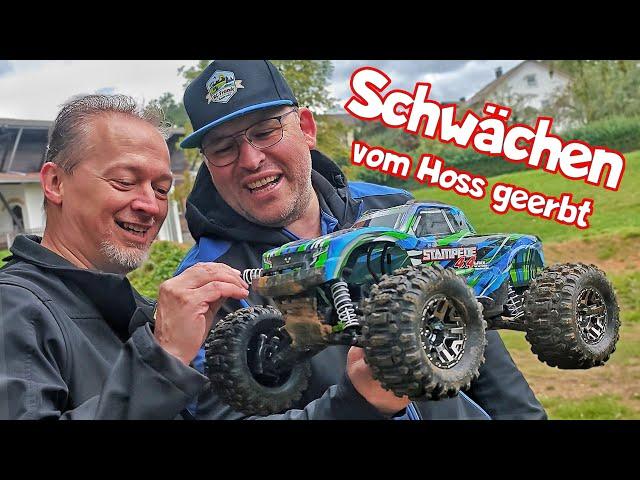 Wird der Traxxas Stampede den Pumptrack überstehen? Ist er besser als der Hoss?