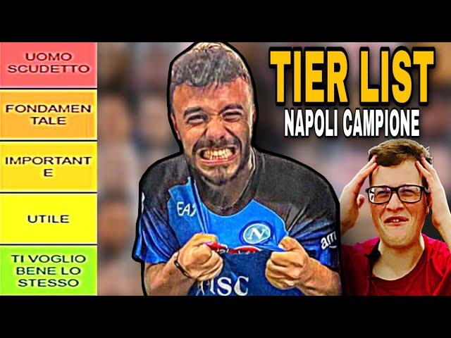 TIER LIST di FIUS GAMER del NAPOLI CAMPIONE d’ITALIA 2022-23