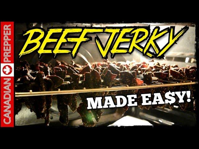 Making Beef Jerky in your Oven: EASY, TASTY, CHEAP!