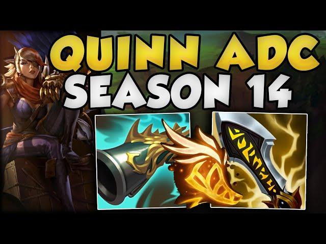 RANK 1 QUINN SHOWS YOU HOW TO PLAY QUINN ADC IN SEASON 14!