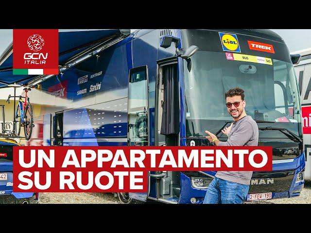 Il nuovo BUS della Lidl Trek: trasferimenti di lusso!