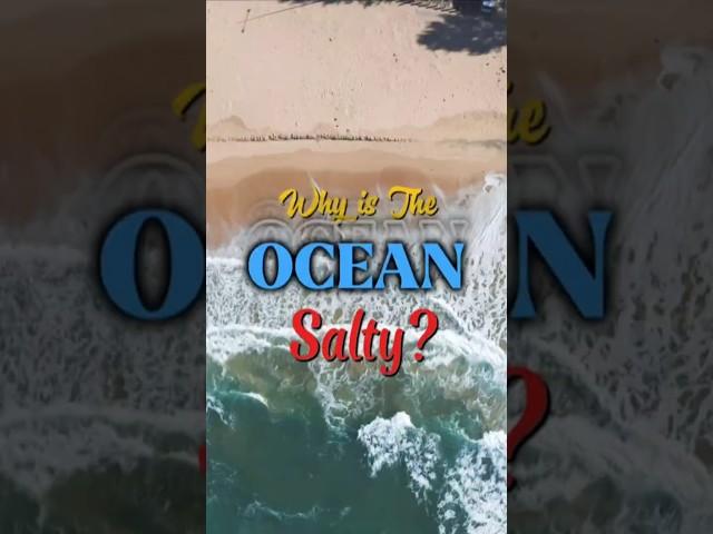 Why is The Ocean Salty? #facts #science #space #education
