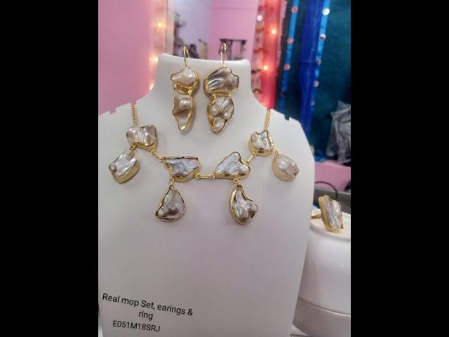 DRUZY STONES / NECKLACE SET