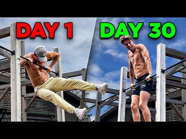 Learning to Muscle Up in 30 Days