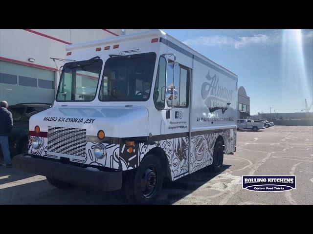 Always Ice Cream  Custom Food Truck Build by RollingKitchensCustoms com