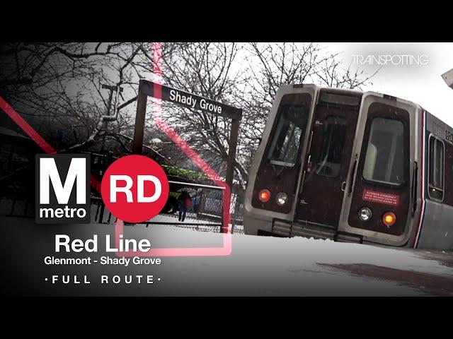 DC Metro Red Line – Glenmont - Shady Grove | WMATA