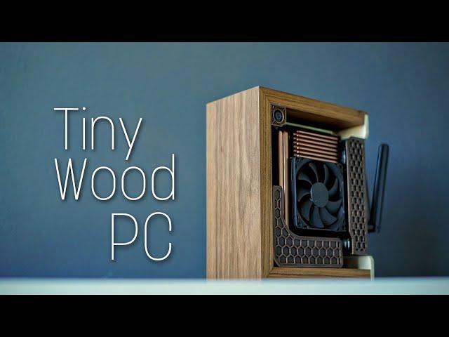 DIY Compact PC Case (Wooden) - ITX Gaming PC