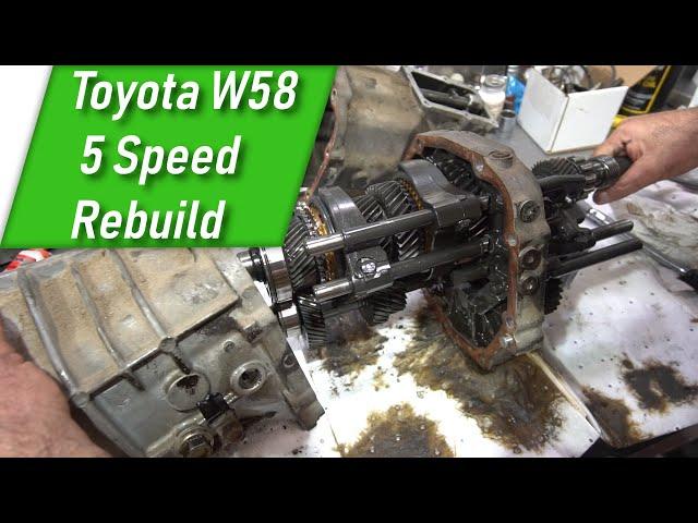 How To Rebuild a Toyota W58 5 Speed Transmission - Part 1