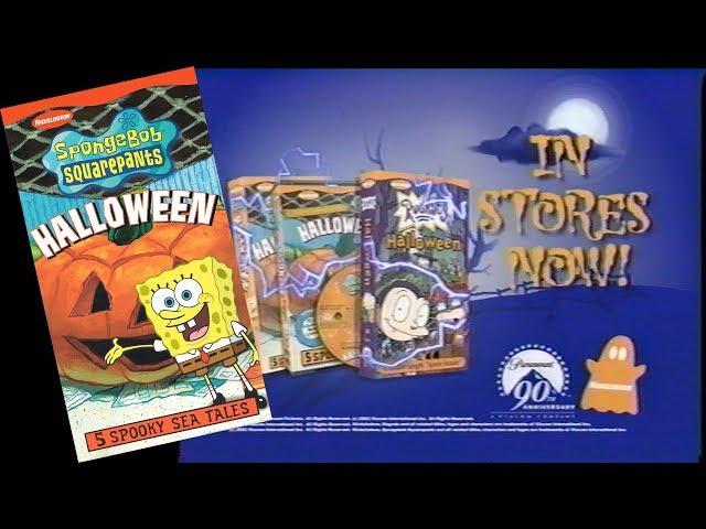 [Canadian Tape] Opening to SpongeBob SquarePants: Halloween 2002 VHS (60fps)