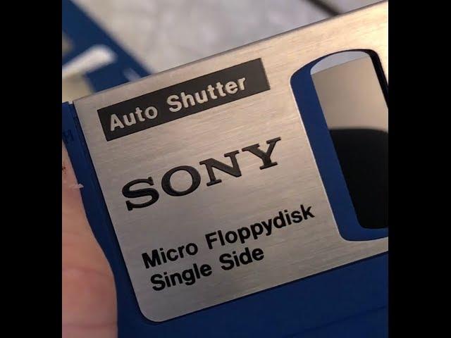 The First 3.5 Floppy Diskette