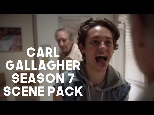 hot carl gallagher season 7 scene pack | shameless