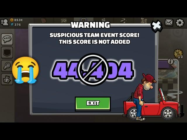 I GOT SCAMMED  THIS IS UNFAIR IN TEAM EVENT   Hill Climb Racing 2