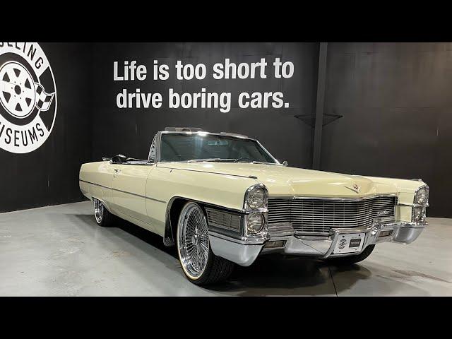 1965 Cadillac Coupe DeVille Convertible $37,995