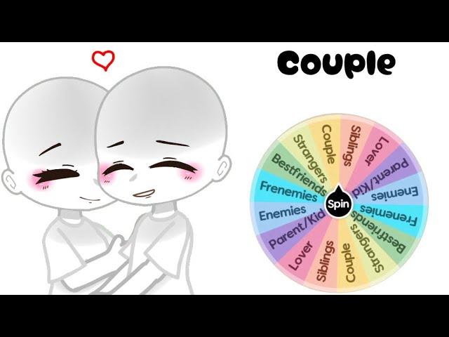 Making OC’s with a Wheel Challenge || Couple Edition || Gacha Club || Trend