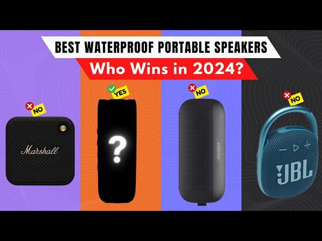 Best Waterproof Portable Speakers 2024 [watch before you buy]