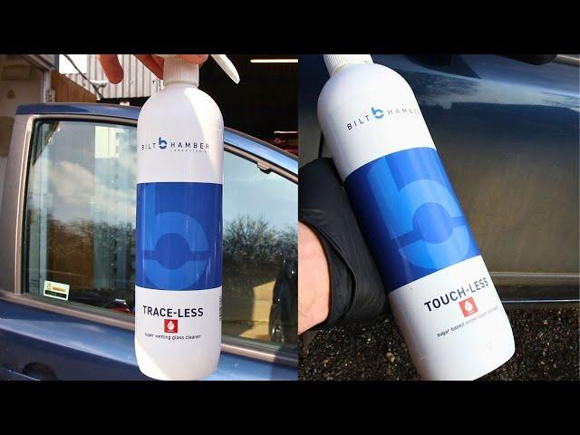 Bilt Hamber Touchless & Traceless glass cleaner review