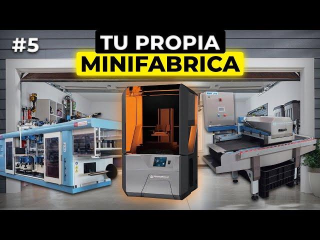 Pequeñas Ideas de Negocio Rentables 2024 - 9 Maquinas para INICIAR tu MINI FABRICA (Parte 5)