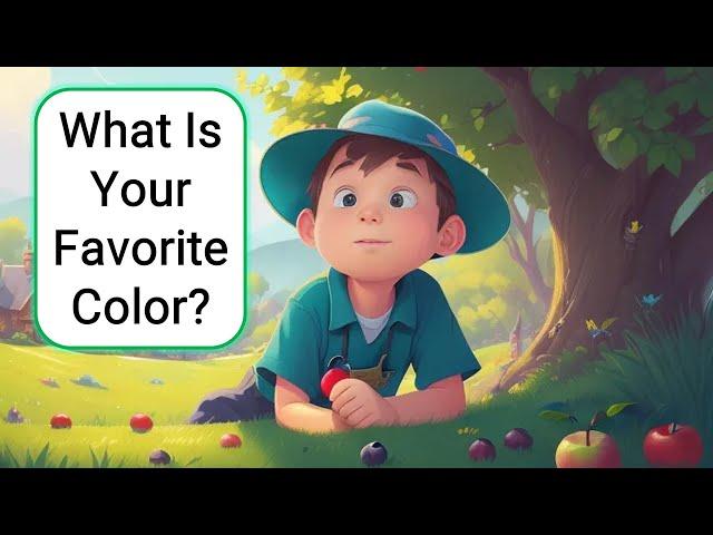 Improve Your English (What Is Your Favorite Color?) | English Listening Skills - Speaking Everyday