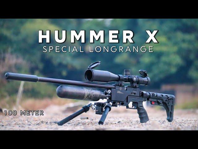 HUMMER X TACTICAL with LARAS LW POLYGON GERMANY | MAE SLUG 15.6gr LUAR BIASA AKURASINYA